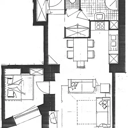 Apartment 1550 - Veritable Aux Pieds - Les Tovets T2 - 47m2 - 4p